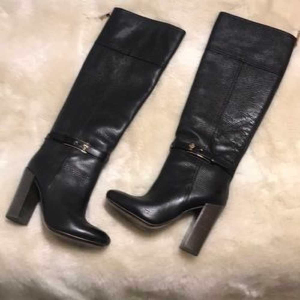 Authentic Tory Burch Jenna 110mm high heel boot